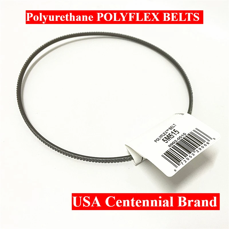 5M375 5M387 5M400 5M412 5M425 POLYFLEX BELTS Sander Motor 3d Printer Tools Machine Variator Lathe Polyurethane Wide-angle Belts