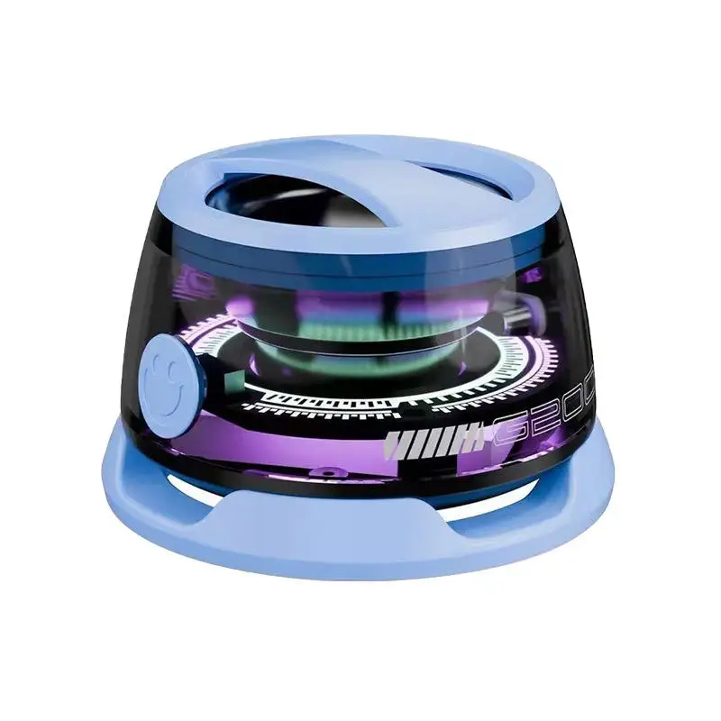 G200 Mini Portable for Bluetooth Wireless Speaker High Volume Bubwoofer with RGB Light Magnetic Attachment for Computer Use
