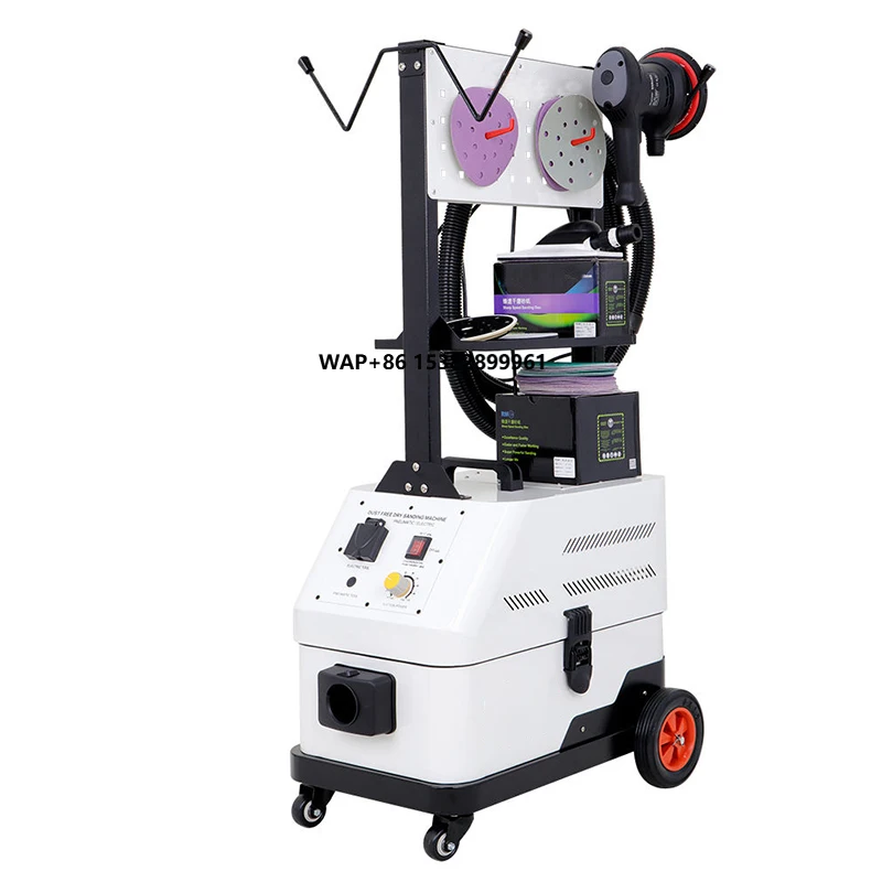 Auto Electric Sander Orbital Car Sander Machine Industrial Vacuum Cleaner Car Paint Sander