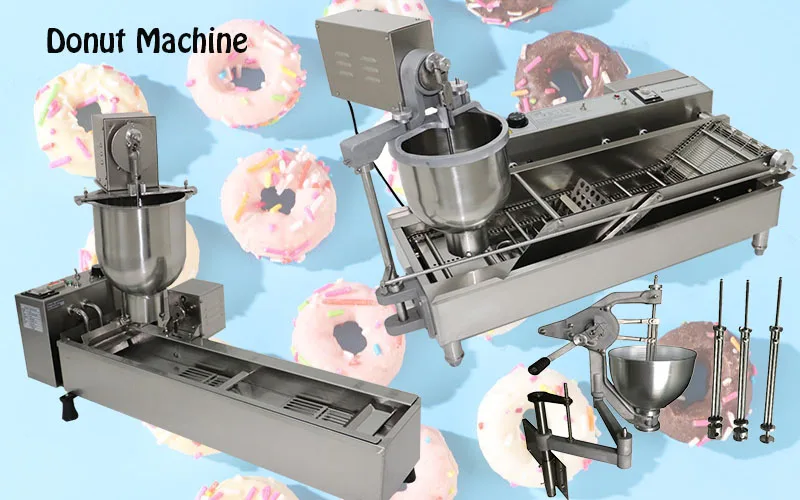 Auto Four Rows Lil Orbit Donut Machine Mini Donut Maker Commercial Food Equipment OEM Customized
