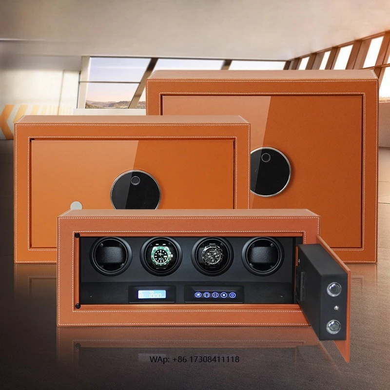 Cross Border Bestseller Watch Winder Hotel Home Small Safe Password Lock Mechanical Watch Storage Cabinet MOQ 1 Piece