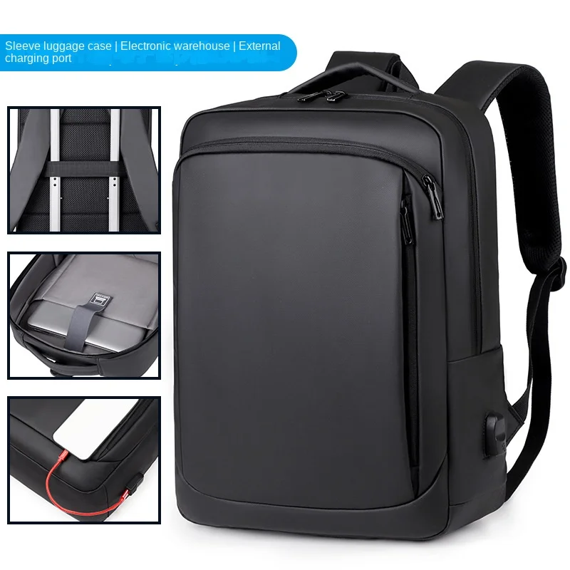 Laptop Bag Travel Backpack USB Charging Men Women Water Proof Enlarge Capacity Rucksack College Shoulder Orthopedic Bags Mochila