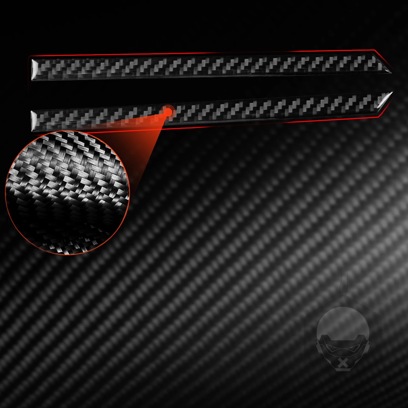 For Subaru Crosstrek Impreza 2024-2026 GU Real Soft Carbon Fiber Car Exterior Front Window A-Pillar Triangle Cover Trim 2Pcs