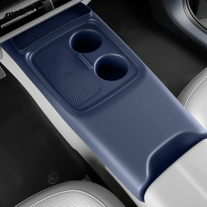 For Leapmotor A10 B03X 2026 2027 Central Control Wireless Charging Silicone Pad Water Cup Protection Anti-slip Pad Accessories