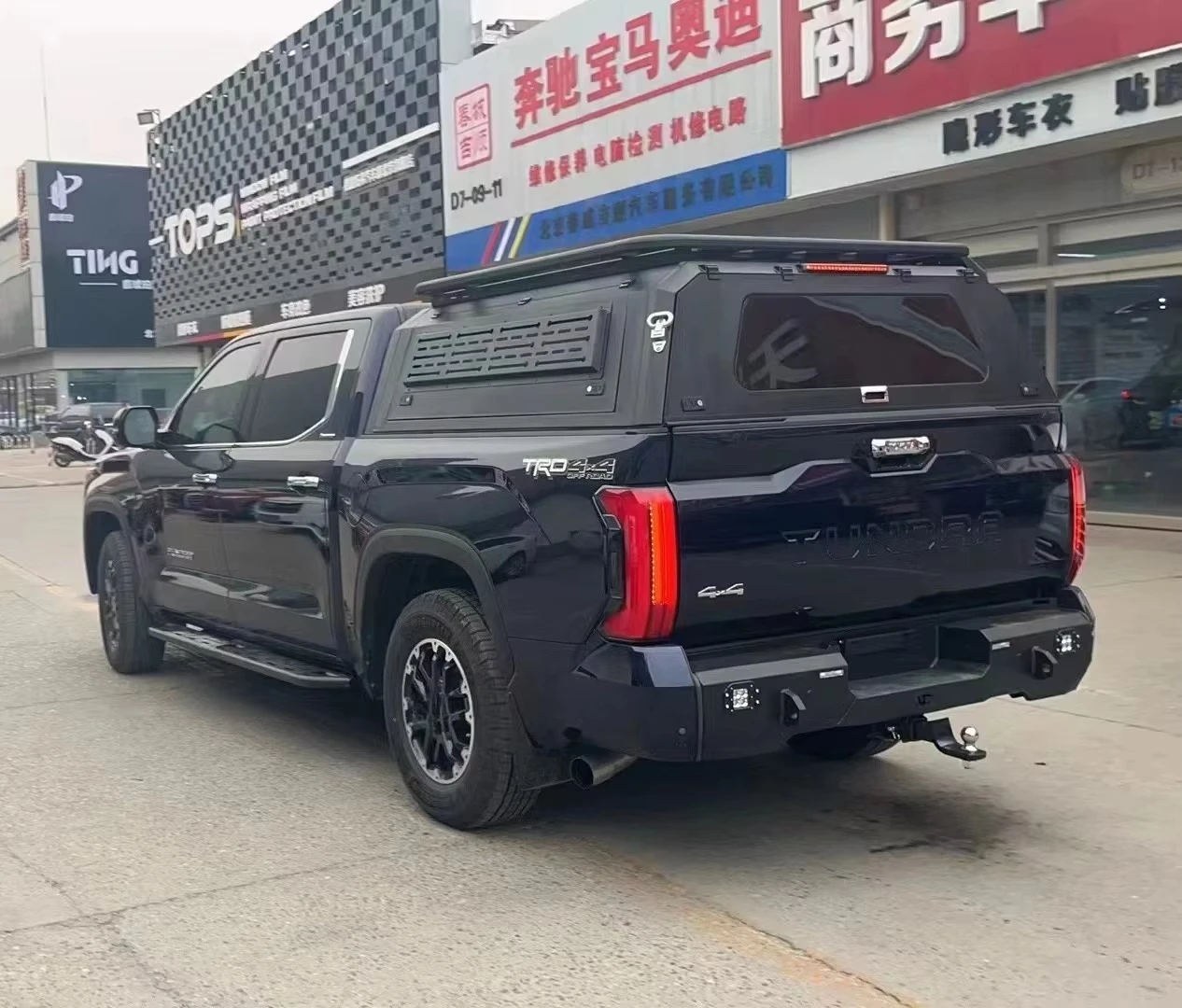 4X4 Pickupk Truck Canopy Customizable for GWM Cannon Alpha 2025 toyota tundra 5.5ft 6.5ft  Aluminum Topper with Glass windows
