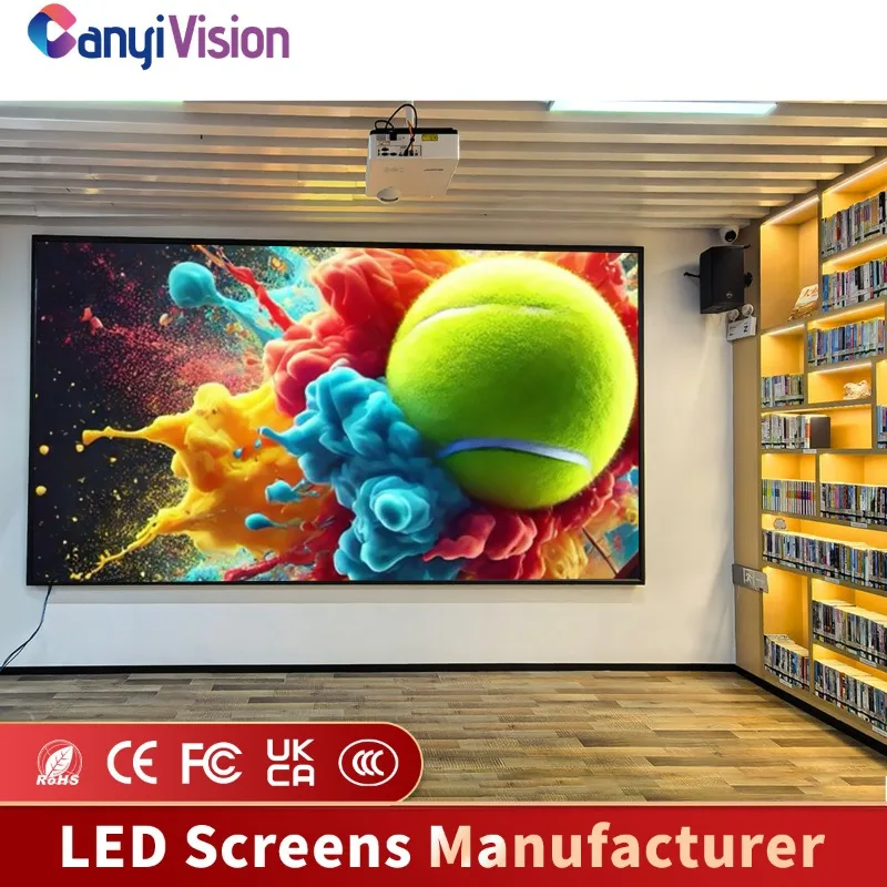 Custom Indoor/Outdoor Full Color LED Screen for Conference, Exhibition and Stage, HD Display