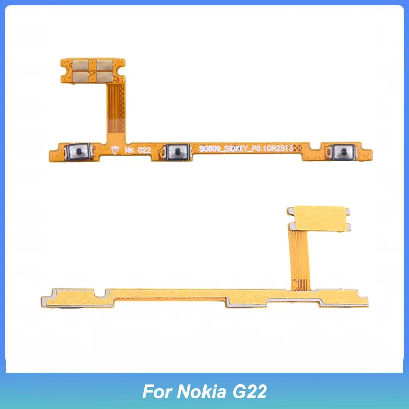 2PCS Power and Volume button Flex Cable for Nokia G22 flex cable Replace Spare Parts