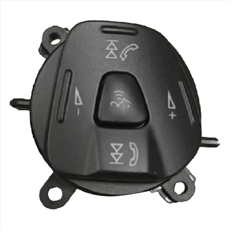 37JE Strong Sound Volumes Switches Accuracy Engineered Steering Wheel Volumes Control Replaces AV1T14K147AA for Vehicle