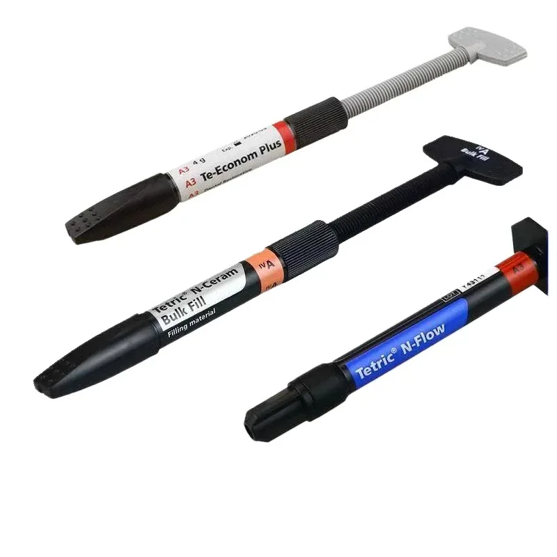 Ivoclar Vivadent Tetric N-Ceram Refill Resin Dental Dentistry Nanohybrid Light Curing Composite Resin Enamel Dentin Bleach Resin