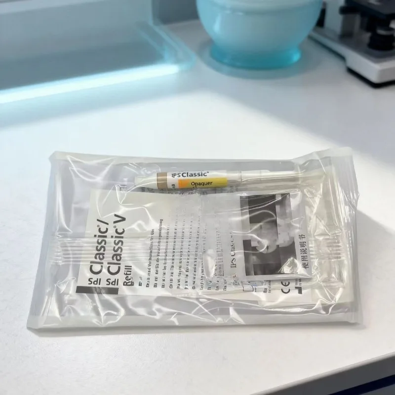 Ivoclar Vivadent IPS Classic V High Temperature Opaque Cloak 3g Syringe A1-D4 Dental Laboratory Metal Ceramic Opaque Material