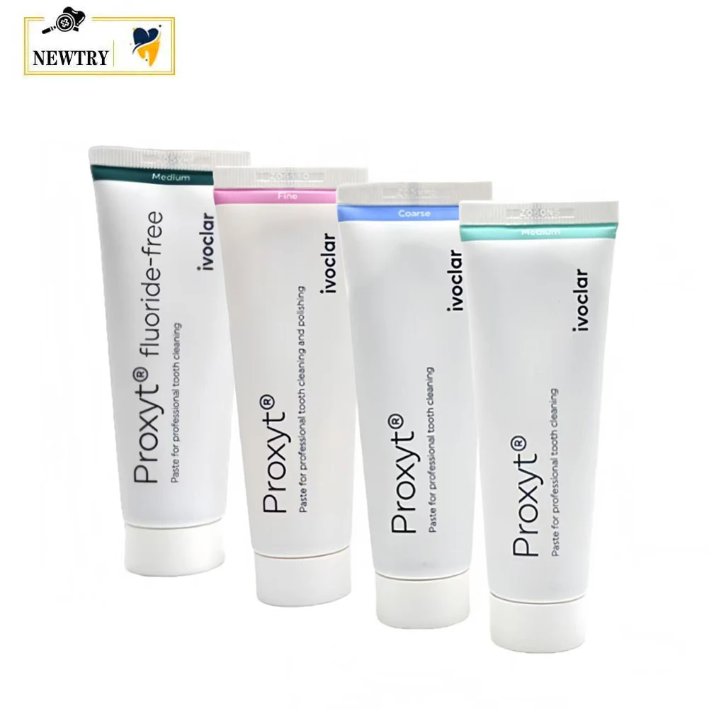 Original Ivoclar Vivadent Tooth Clean Polishing Paste 80g Fine Medium Coarse Fluoride Fluoride-free Dental Restoration Grinding