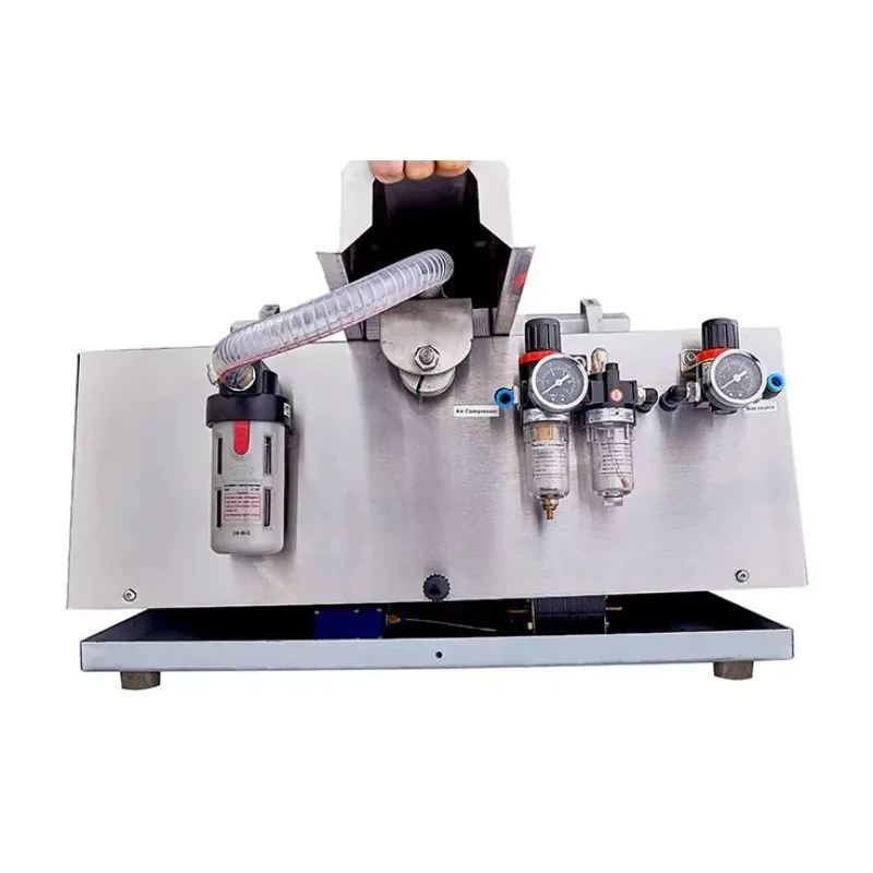Semi Auto Desktop Vacuum Sealer Mini Food Rice Meat Fish Vacuum Packaging Machine