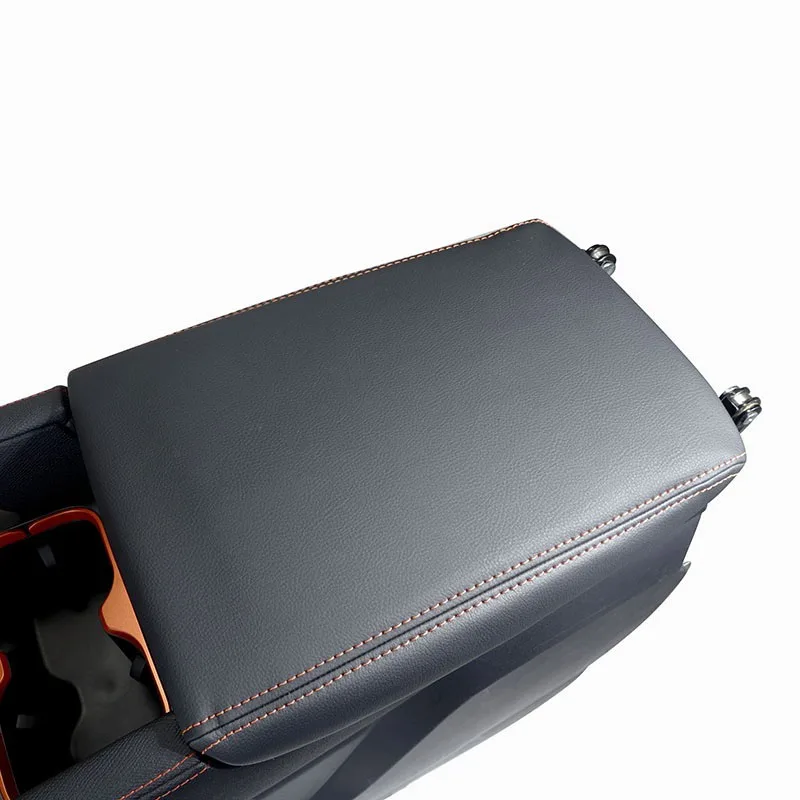 For BYD Shark Leather Armrest Protection Cover Leather Automotive Tool Accessories Original Factory Color