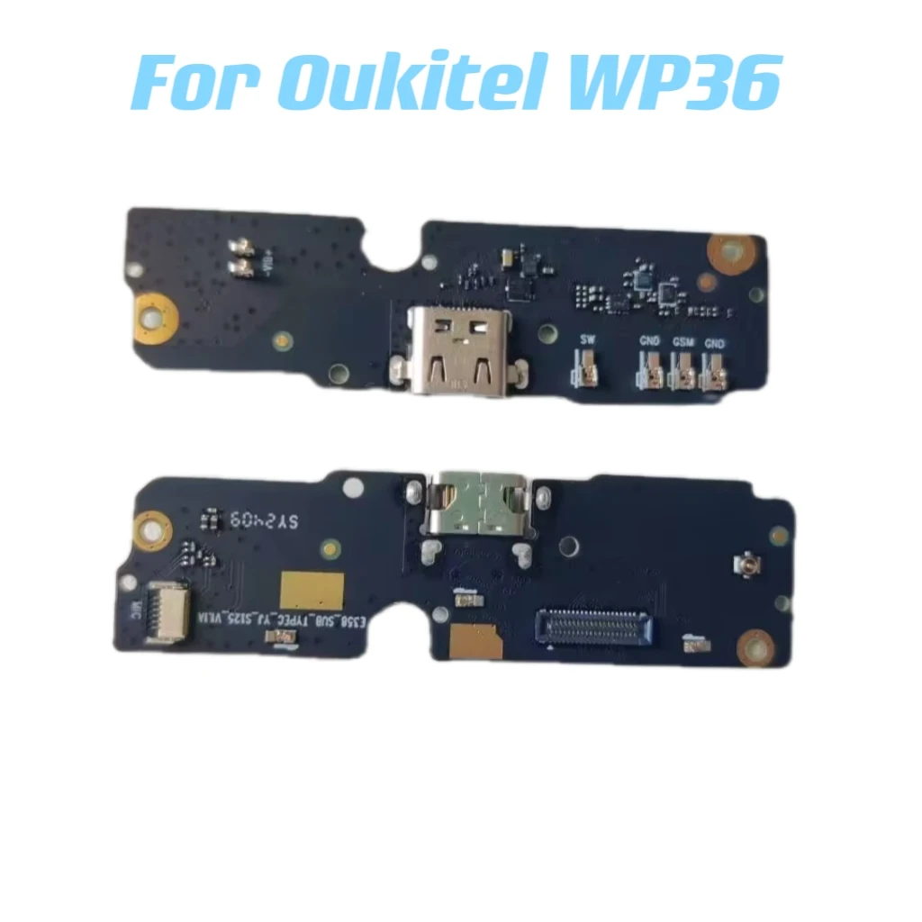 For Oukitel WP36 Smart Mobile Cell Phone PCB USB Board Charger Charging Dock Plug Replacement Accessories Parts