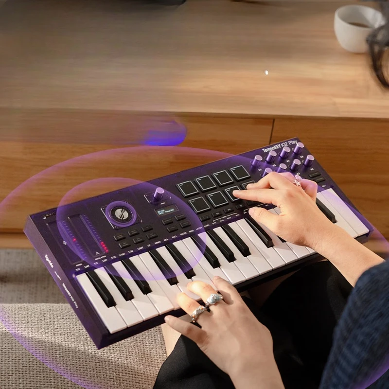 Portable midi exploration home audio version 32 keyboard bluetooth mobile phone tablet suitable