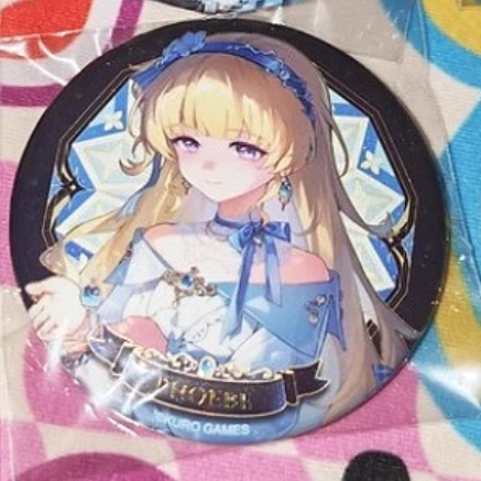 Wuthering Waves Carlotta Montelli Brant Phoebe Tinplate Badge Badges Cosplay Official Quality Goods Exquisitesouvenir Gift Anime