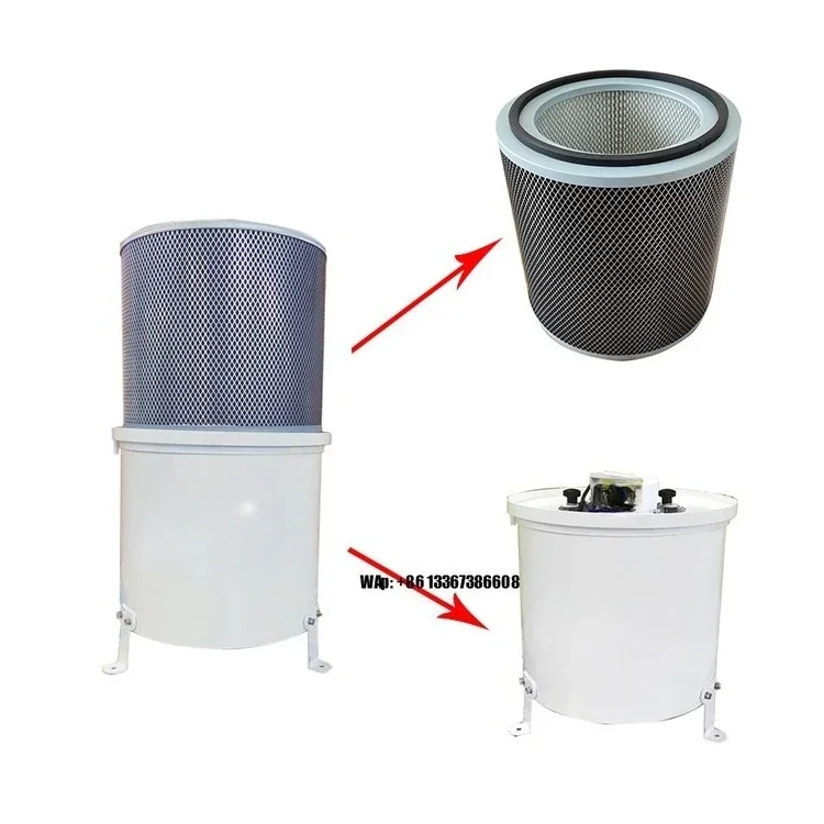 Dust Fume Oil Mist Collector Cleaner  Hepa Filter for the Cnc Machine Air Purification Mist Filtration Waste Gas Purifier