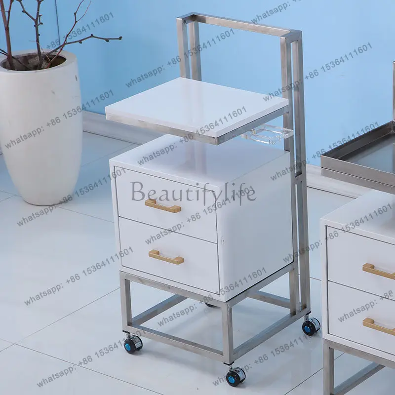 Hair salon special hair salon tool cabinet beauty salon special cart locker