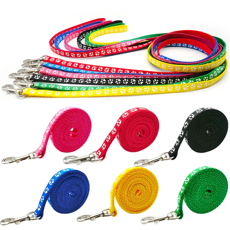 Adjustable Dog Cat Leash Puppy Outdoor Walking Leashes Chihuahua Terier Schnauzer Pet Traction Rope