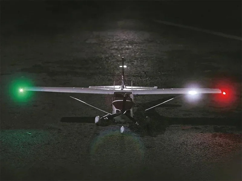 FMS Cessna 182 1500mm RC Trainer Aircraft PNP For Beginners Flight Training Aerial Photography With Preinstalled Digital Servo H