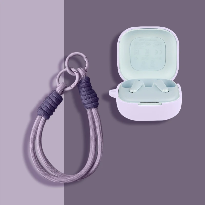 Suitable for Anker Soundcore R60i NC P31i Silicone Case, Scratch Resistant and Dust-proof Ear, Bluetooth Headphone Compartment