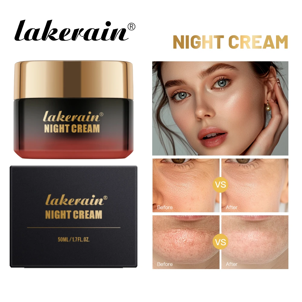 Midnight Cream Face And Neck Care Firming Anti-Wrinkle Long-lasting Moisturizing Midnight Cream For Easy Absorption For Face Ski