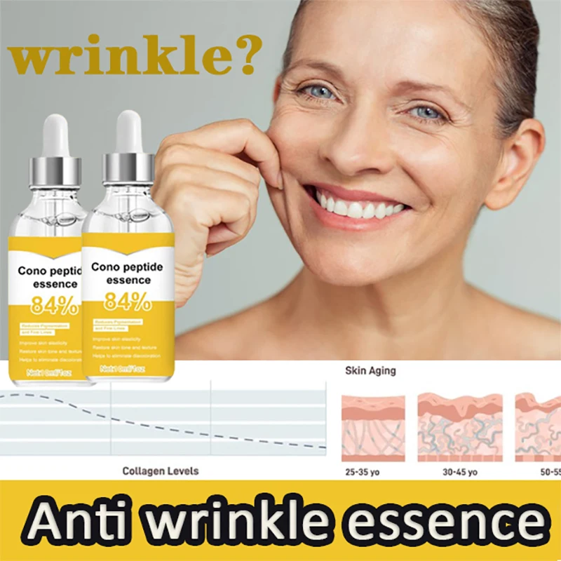 Long-lasting Anti-Wrinkle Facial Serum Calm Moisturizing Remove Wrinkles Around The Eyes And Fine Lines On The Neck