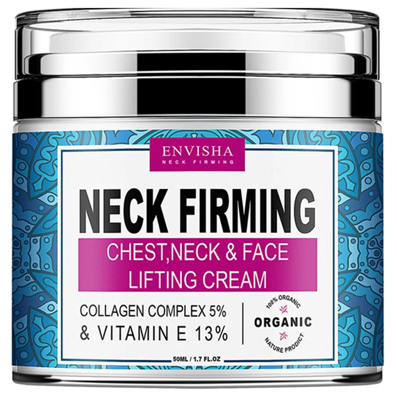 ENVISHA Neck Cream Retinol Face Vitamin Collagen Whitening Anti-Wrinkle Aging Moisturizer Skin Care Hyaluronic Acid Shrink Pores