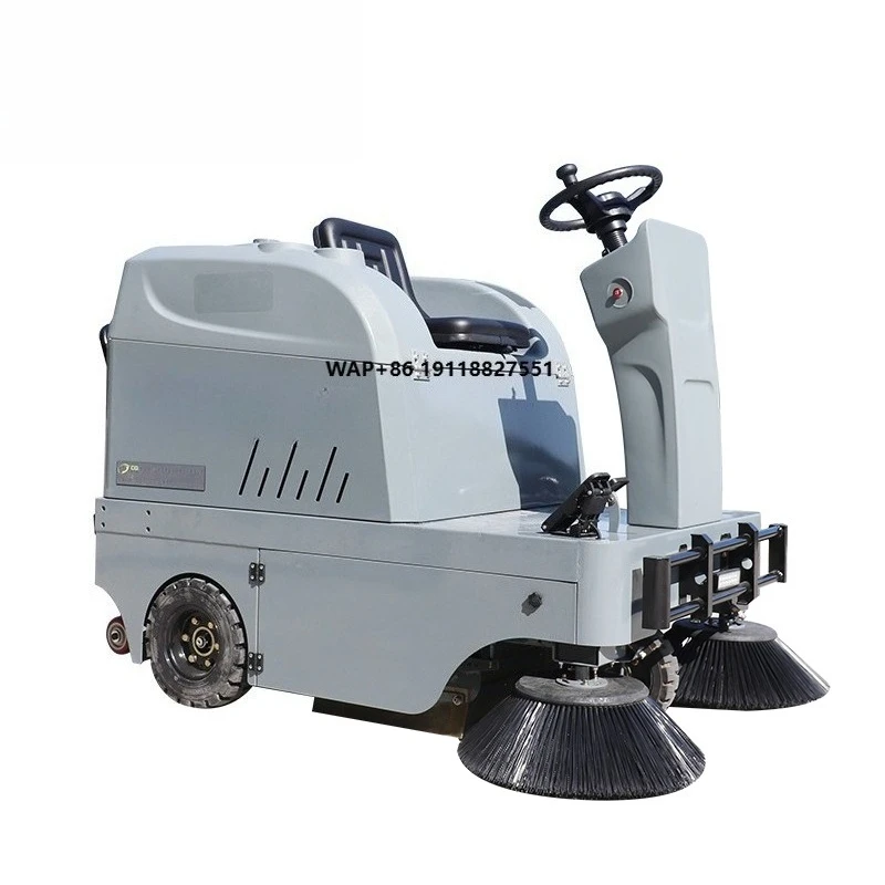 Promotion Price Electric Auto Ride on Floor Sweeper for Street Factory Airport Hospital Cleaning
