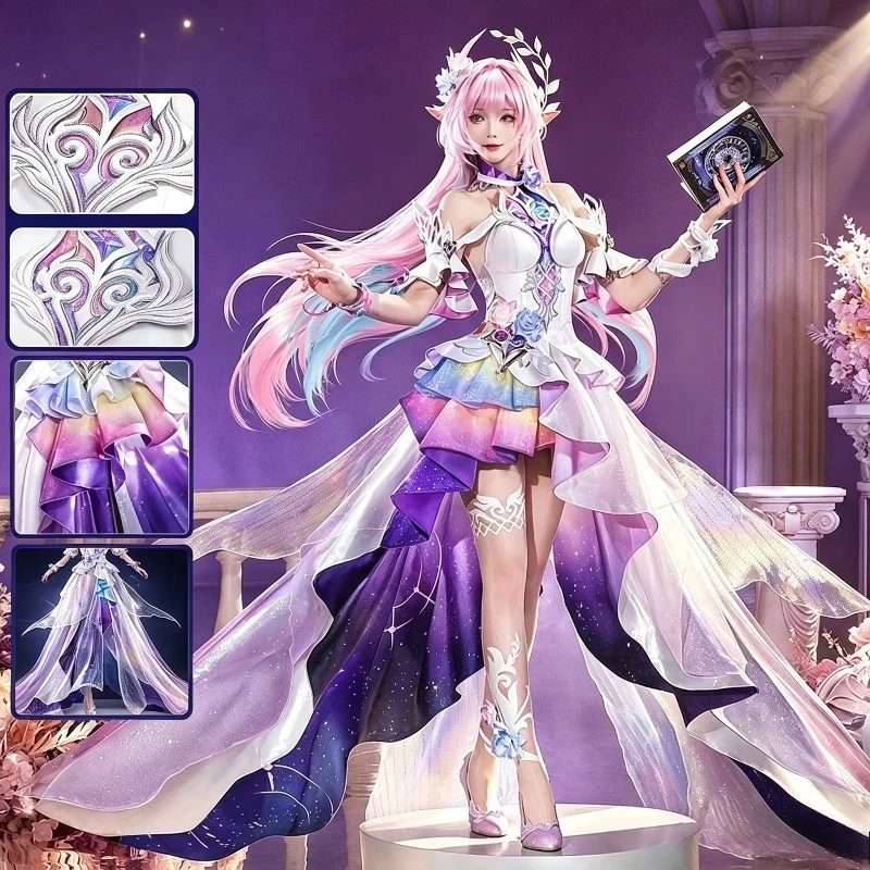 Xilian Honkai Star Rail Cosplay Costume Amphoreus Great Xilian SP Outfit For Women Halloween Party Stage Cosplayer