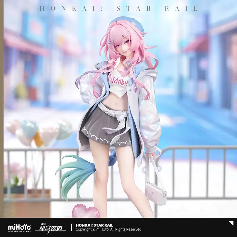[Genuine] miHoYo Game Cyrene Figure Honkai Star Rail Cyrene 1/8 Garage Kit Anime Model Desktop Ornament Cosplay Halloween Gifts