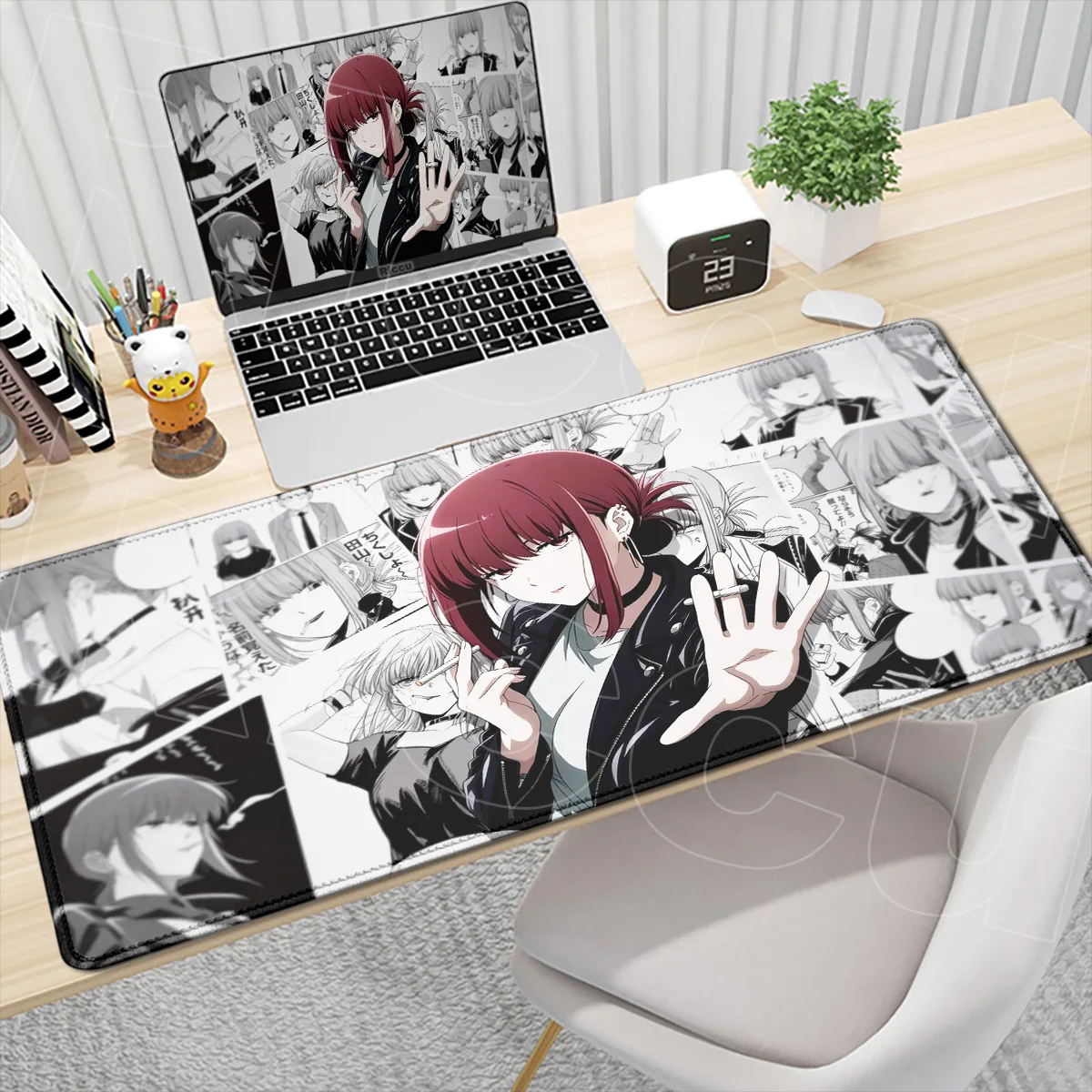 2026 New Hot Anime Smoking Behind The Supermarket With You Large Non-slip Mouse Pad Gamers Computer Office PC Gaming Accessories