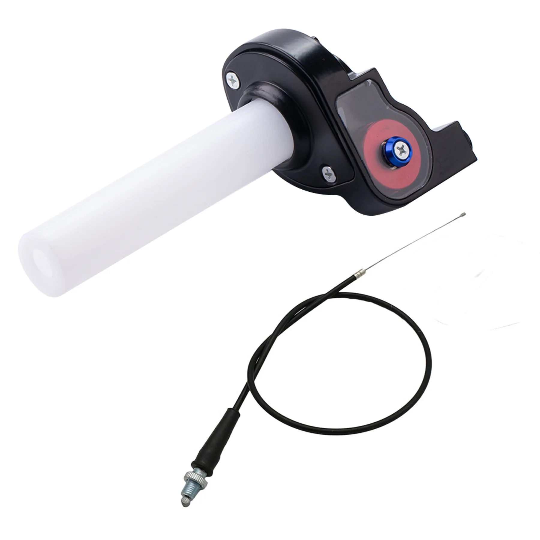 Motorcycle Universal 50-250cc Dirt Bike Throttle Grip Cable Kit 22mm 7/8