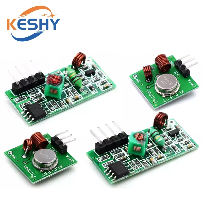 433M 315M Super Regenerative Module Radio Transmitter Receiver 315MHZ/433MHZ Frequency Transmitter Receiver for Arduino