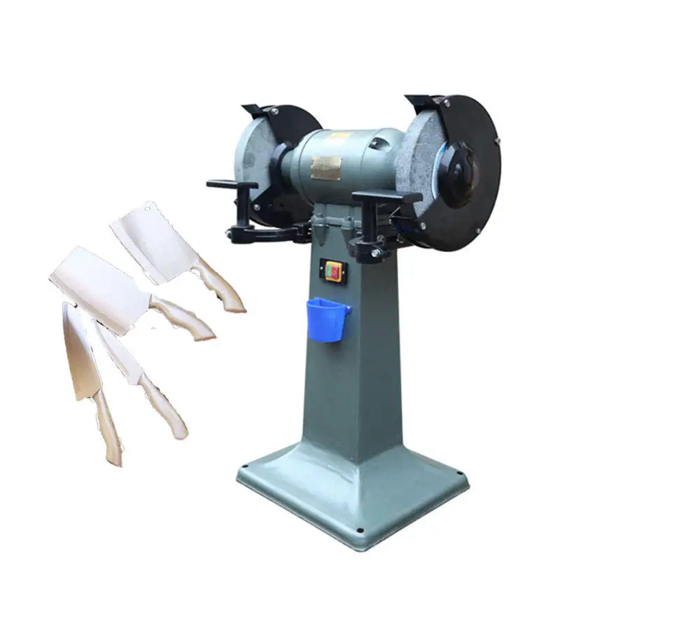 Vertical Grinding Machine 250mm, Industrial Polishing Sander 220V Heavy Duty Multi-Function Sharpener