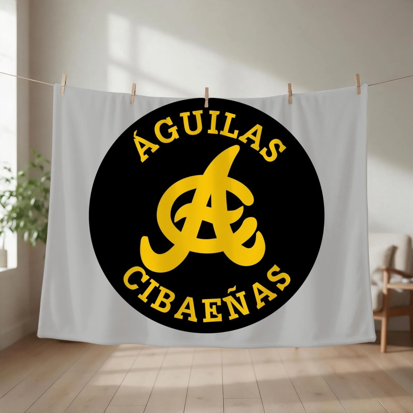 Aguilas Cibae?as Jersey Throw Blanket Sofa Quilt Flannel Fabric bed plaid Kid'S Blankets