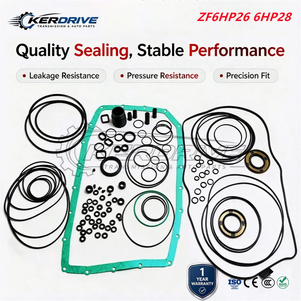 New ZF6HP26 6HP28 ZF6HP-26 Transmission Seal Overhaul Rebuild Gasket Kit Gearbox Repair Kit For BMW Audi