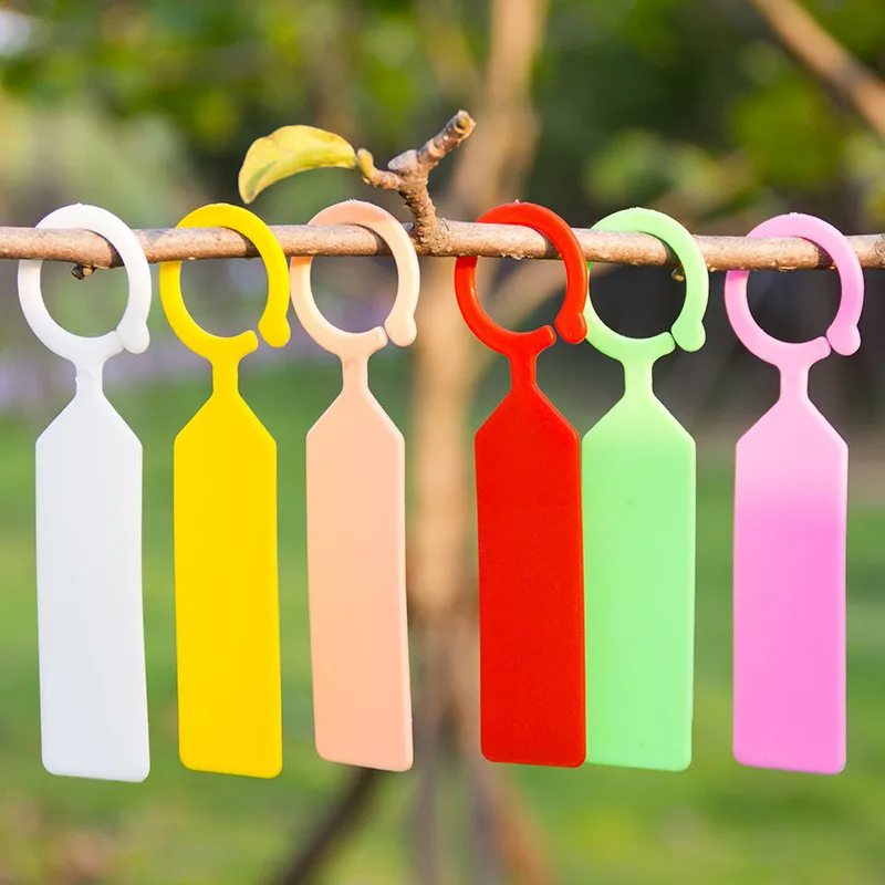 50Pcs Waterproof Plant Labels Home Flowers Tags Greenhouse Orchard Plastic Plant Tags Garden Tools Reusable Seedling Labels