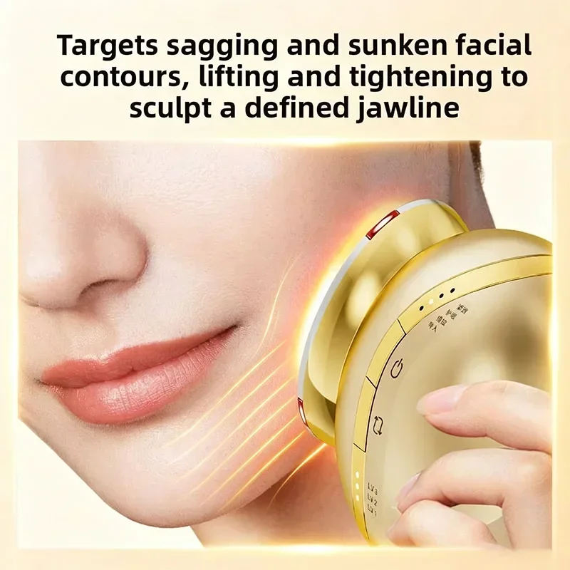 Superconducting Water Light Cannon EMS Beauty Device Hot Therapy Facial Wrinkle Reduction & Jawline Lifting Skin Tightening Tool