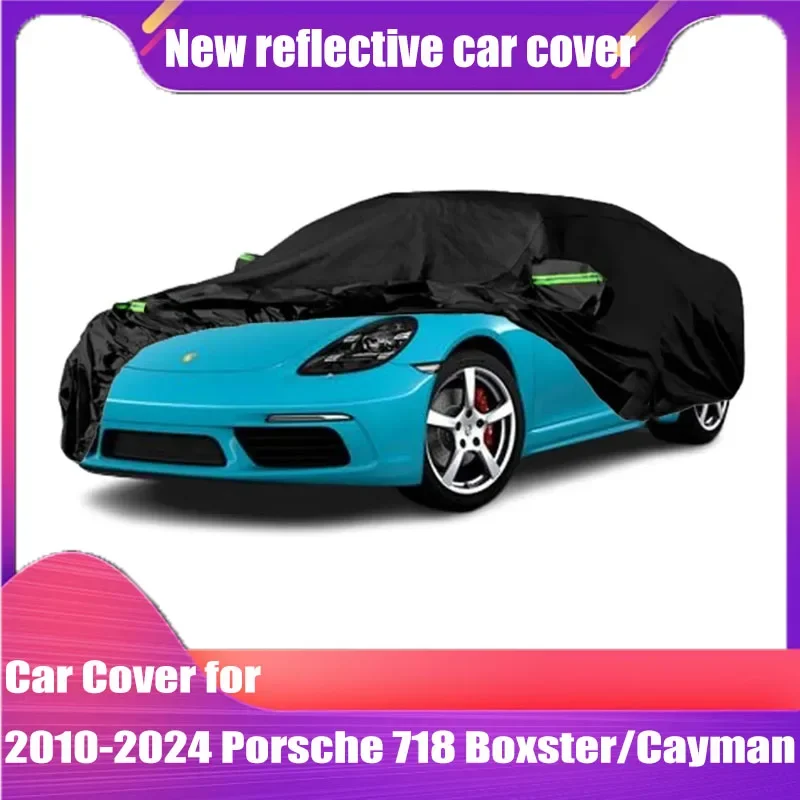 Waterproof Car Covers Custom-fit For 2010-2024 Porsche 718 Boxster/Cayman for Rain Snowproof UV