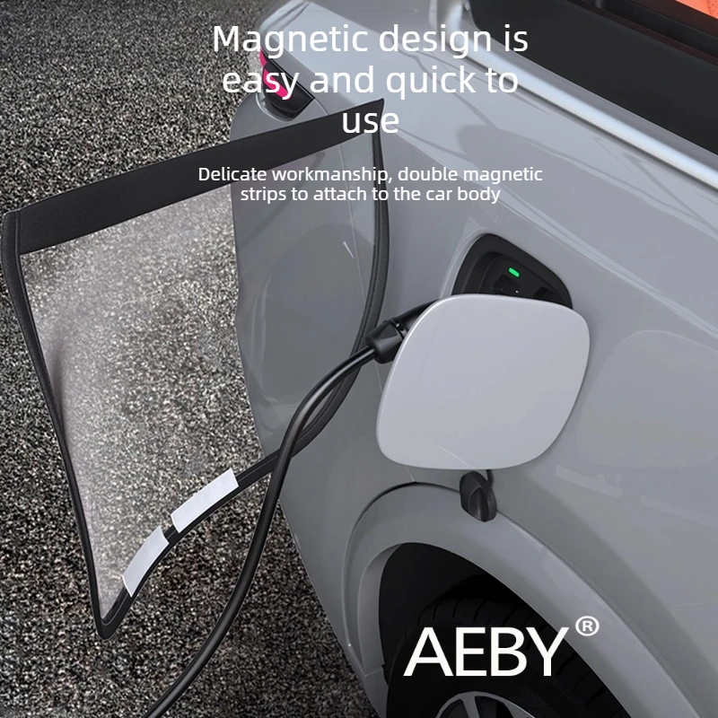 For BYD Atto 2 2024-2025 Charging Gun Rain Cover,Outdoor Anti-Rust Protector,Silicone Waterproof Case,Charging Port Rain Cover