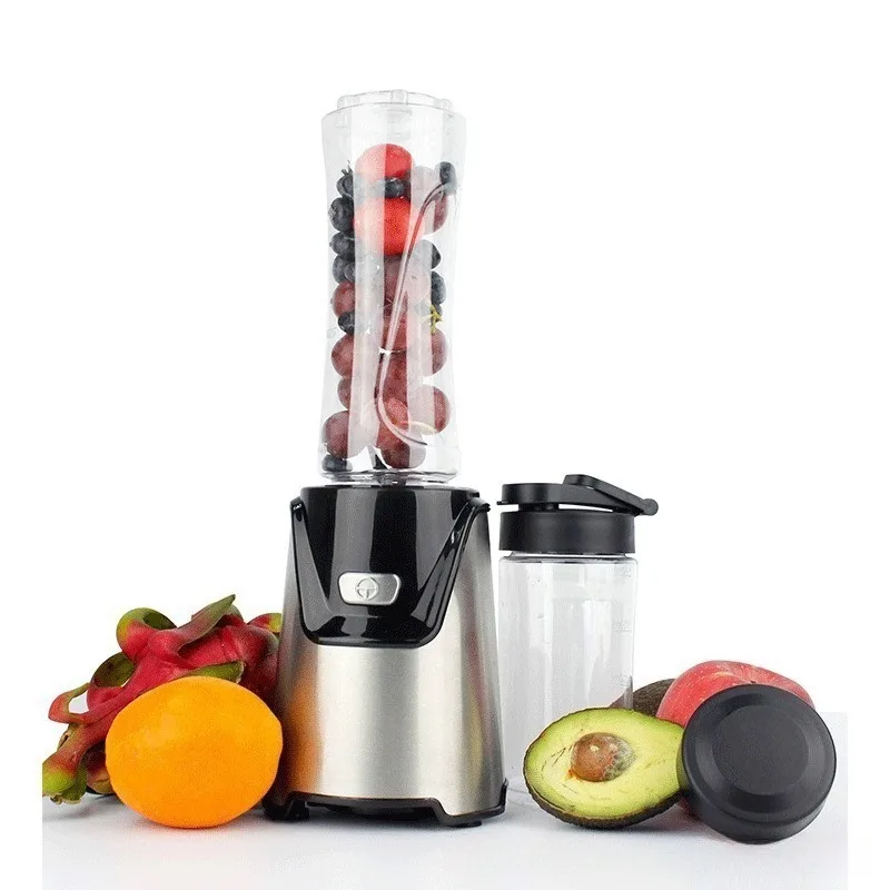 2026 400W Mini Household Blender Mixer, 600ml Cup Small Home Smoothie Maker