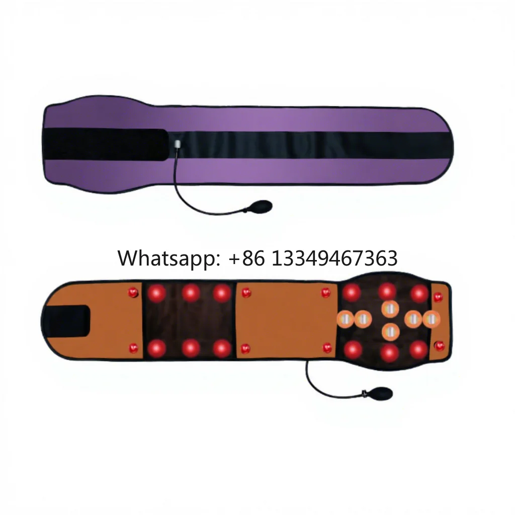 Fat-reducing Slimming Belt Heating Far-Infrared Thermal Compress Lazy-Mode Massage Vibration Body Shaping