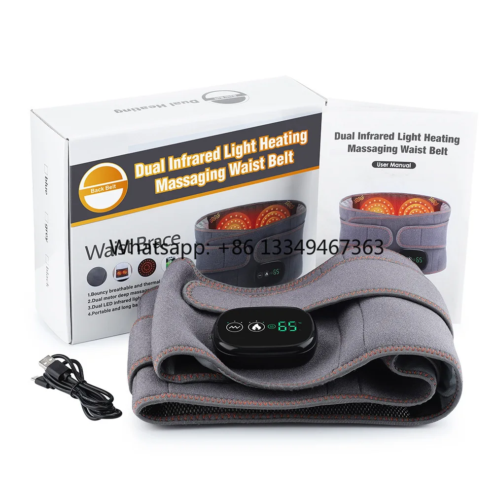 Intelligent Heating Ems Waist Massage Belt Abdominal Vibrating Warm Palace Therapy for Menstrual Heating Hot & Cold Packs