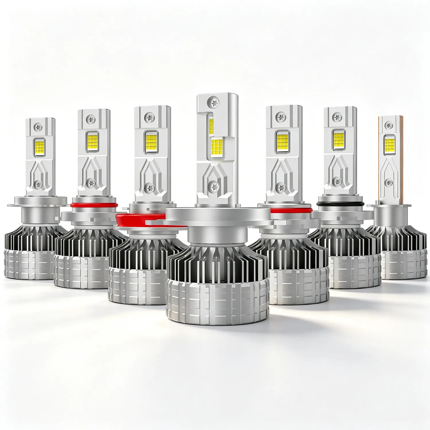 Auto LED Headlight Bulbs 12V 170W 6500K White Light H1 H7 H4 H11 9005 9006 9012 HB3 HB4 HIR2 Headlamp