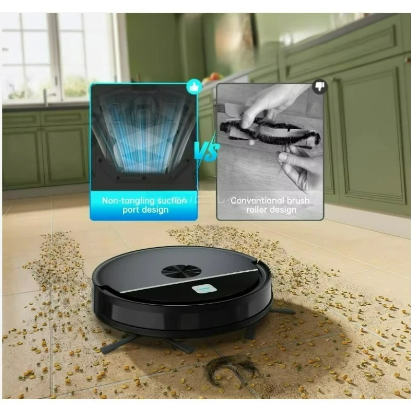 3500Pa Strong Suction Power Robot Vacuum Cleaner Mop Wi-Fi App Alexa Self-Charging Robotic Vacuum for Hard Floor Pet Hair