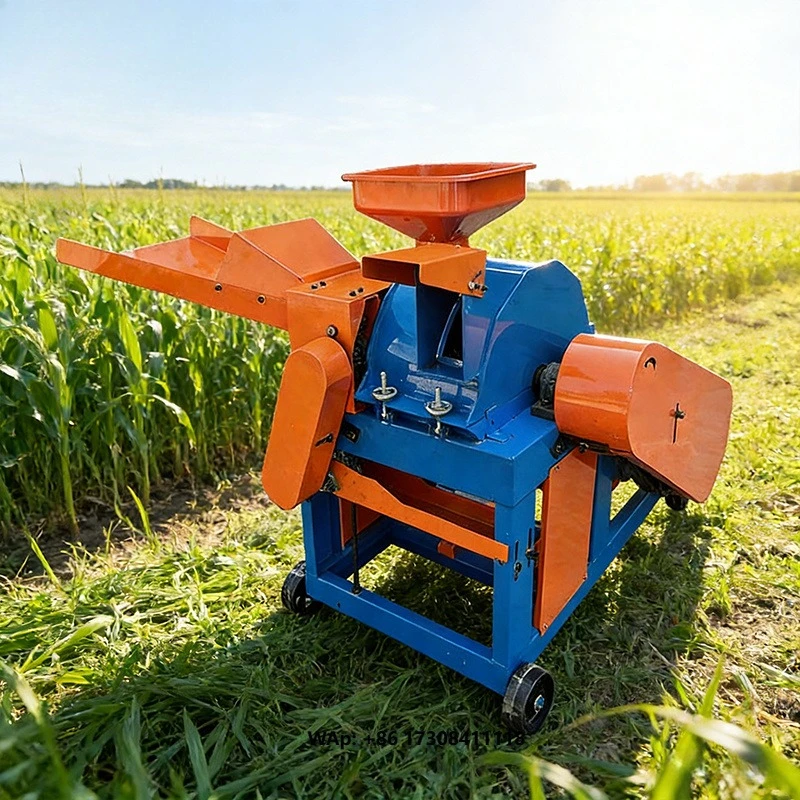 Multi-Livestock Feed Processor for Chickens Cows Pigs Horses Custom Feed Making Diesel-Powered Motor Farm Equipment