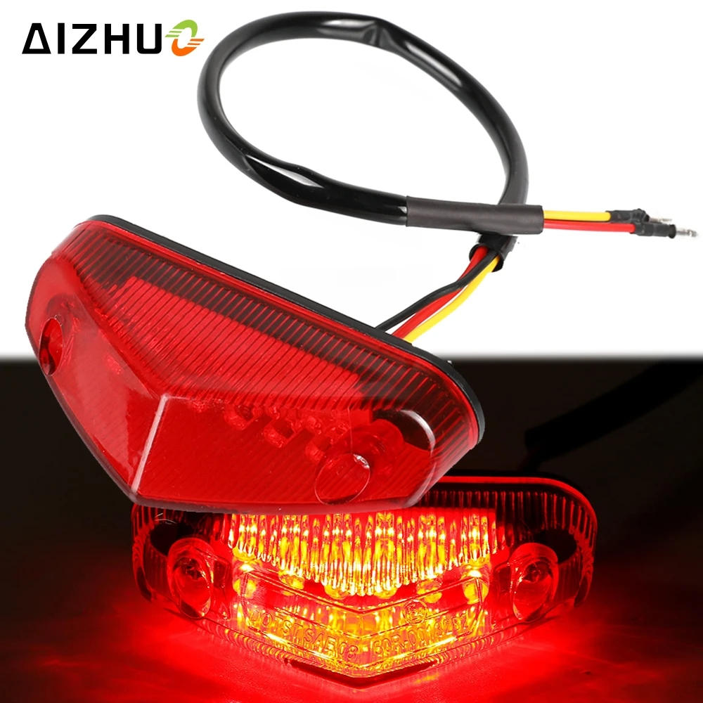 Motorcycle TailLight Dirt Bike Rear Fender Brake Stop LED Tail Light FOR GASGAS Gas Gas EC 2T 4T FSE FSR EC300 EC250 EC 250 300