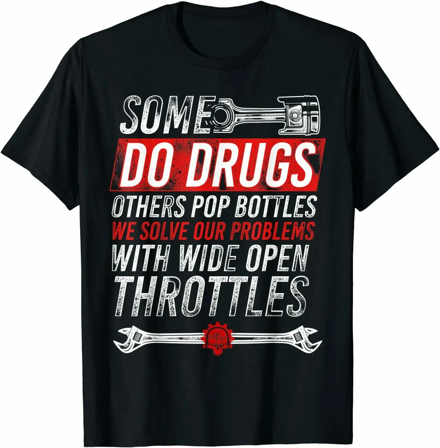 Vintage Wide Open Throttle Car or Truck Racings T-Shirt Premium Cotton Short Sleeve O-Neck Mens T Shirt New S-3XL