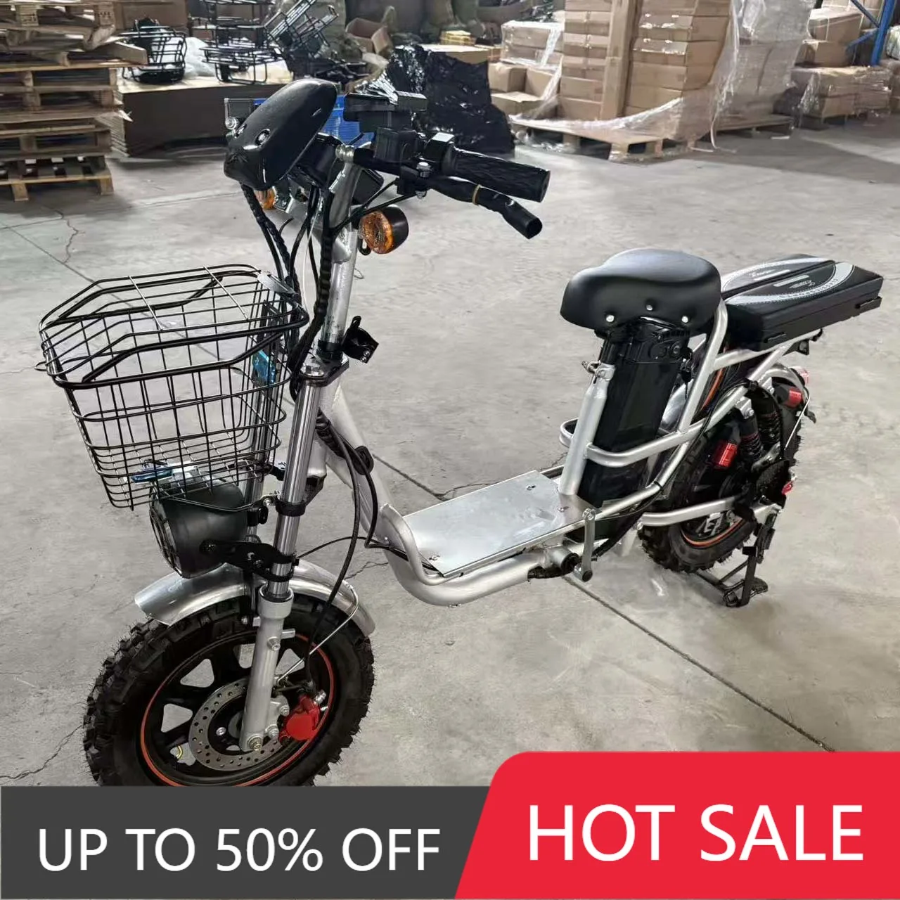 QQW Youyuan YLP Foldable Ebike Mountain Lithium Battery Bicycle Electric Bicycle Series Up to 100km 2 Wheels Food Delivery Moped